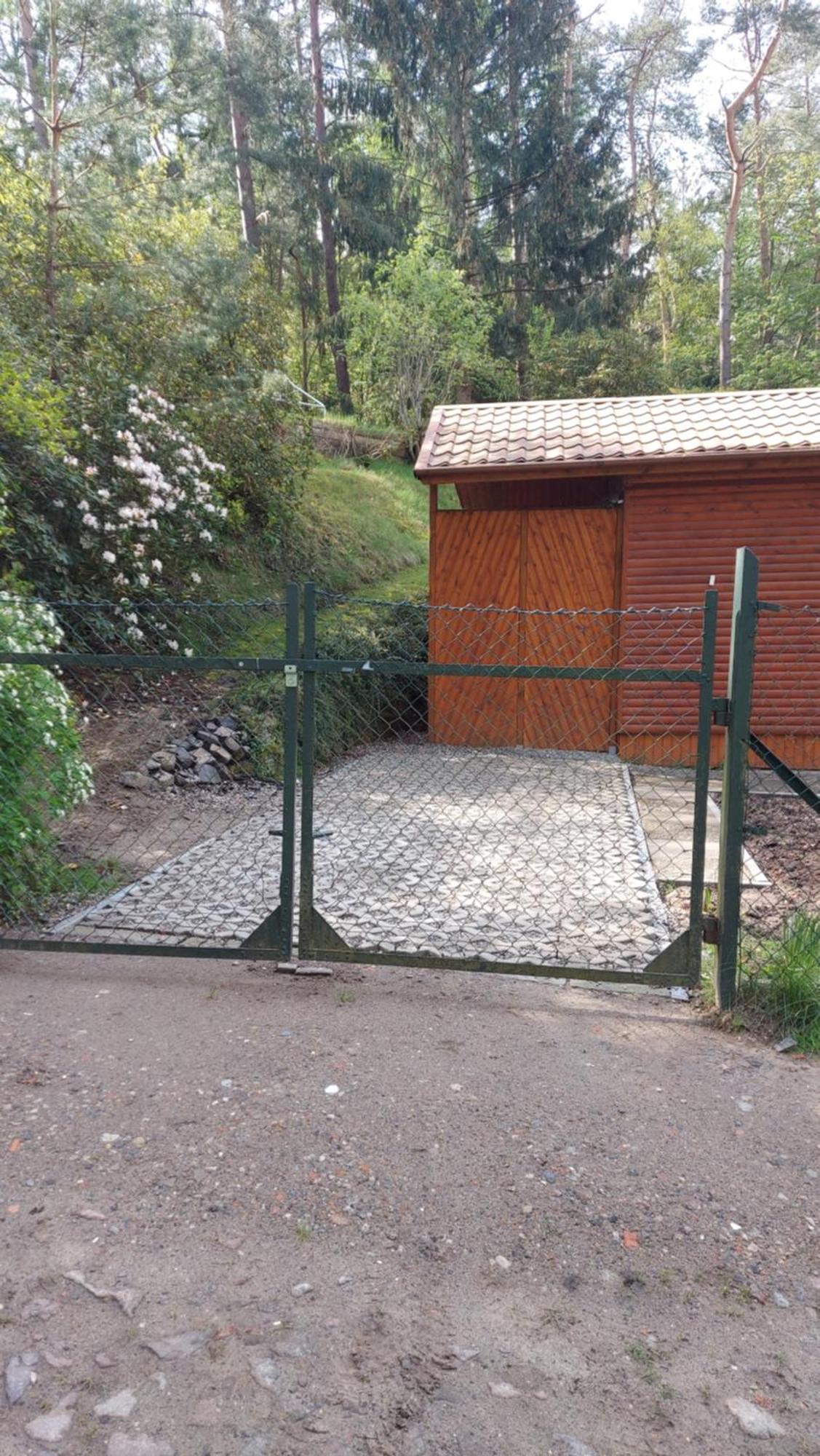 Ferienhaus In Geesthacht-Tesperhude Direkt Am Waldrand エクステリア 写真
